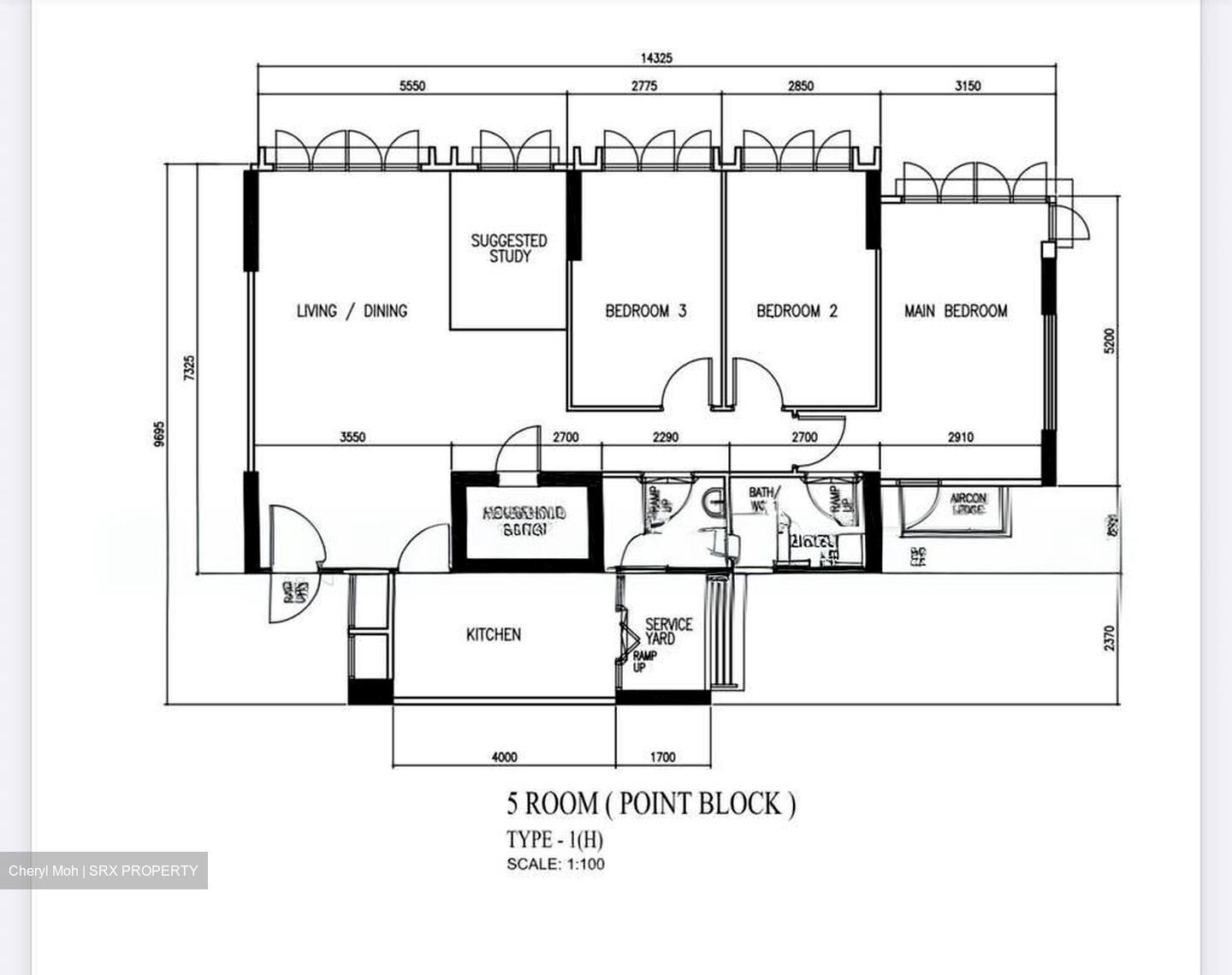 Blk 470C Hougang Parkview (Hougang), HDB 5 Rooms #553122881